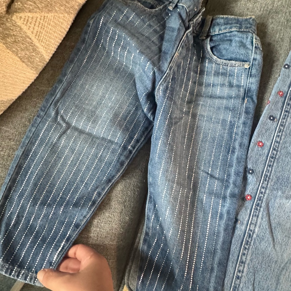 Zara  bundle girls jeans - Picture 6 of 12